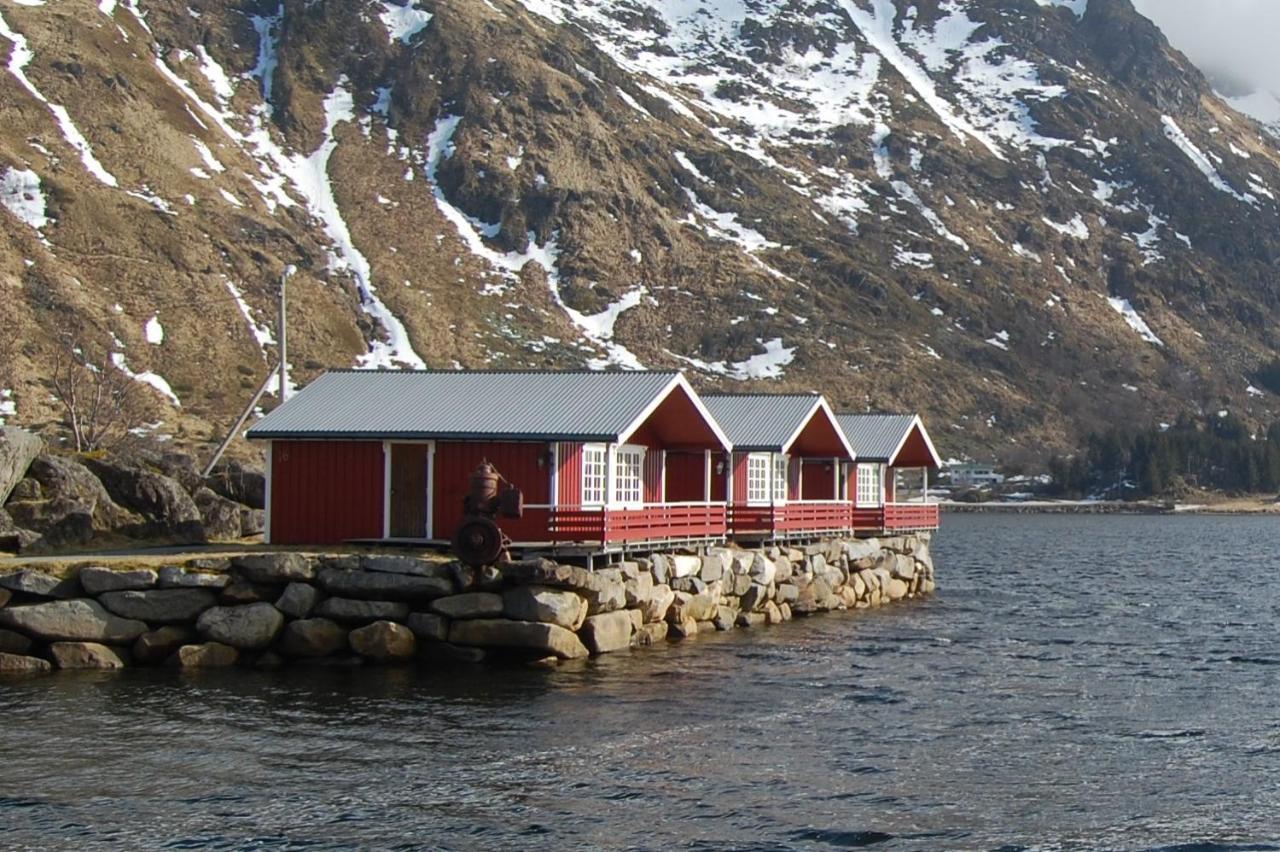 Brustranda Fjordcamping Valberg エクステリア 写真