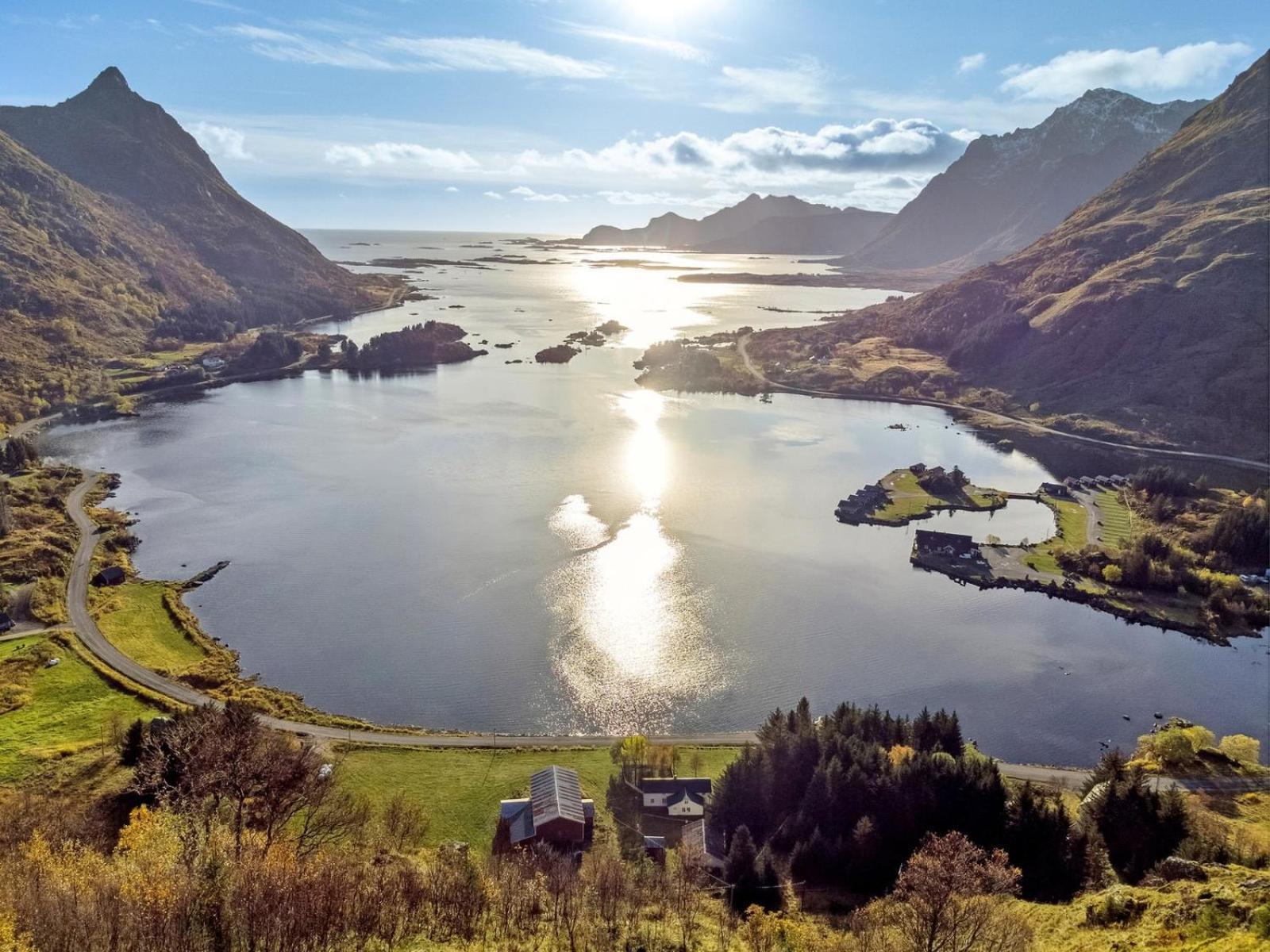 Brustranda Fjordcamping Valberg エクステリア 写真