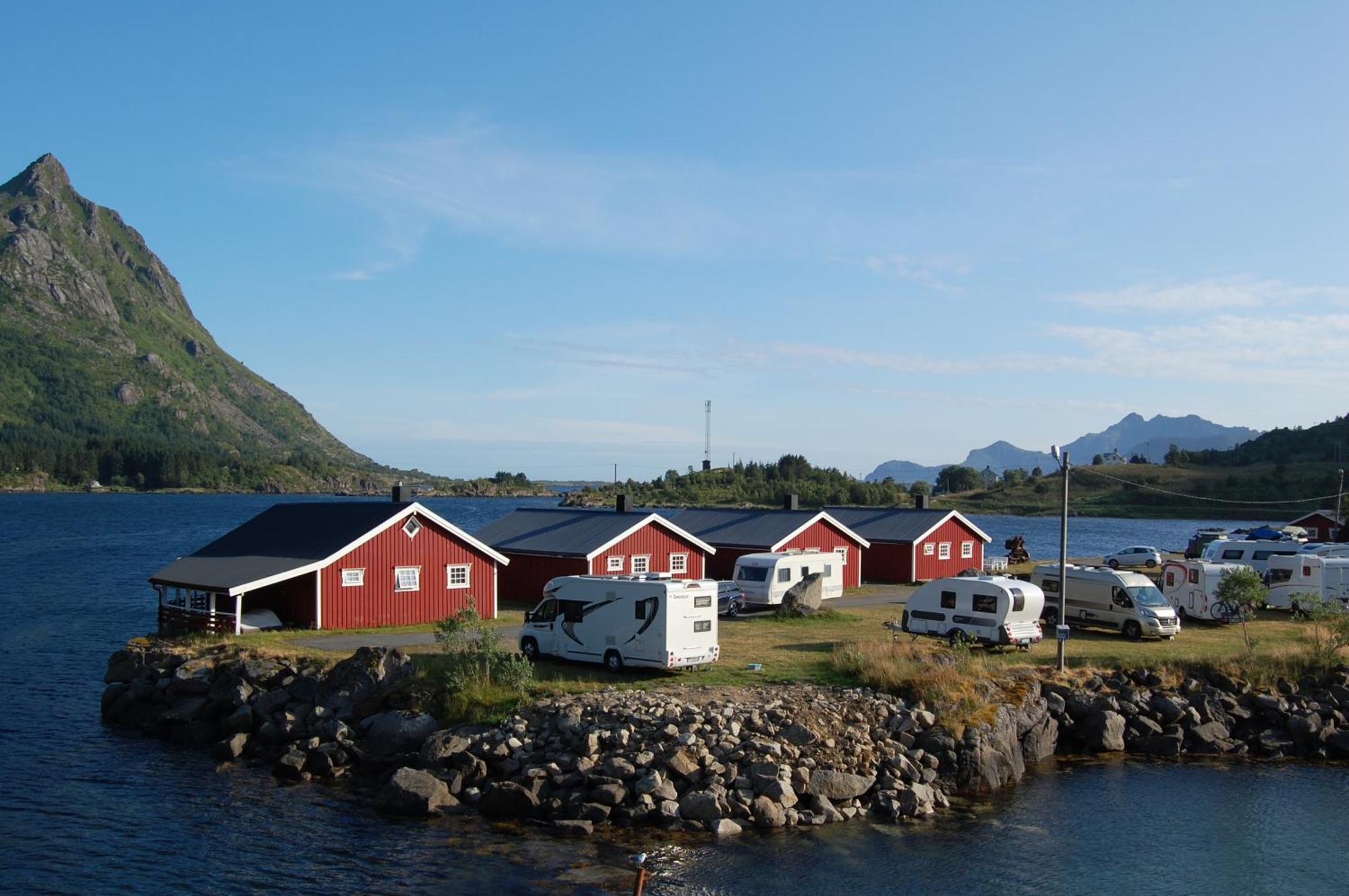 Brustranda Fjordcamping Valberg エクステリア 写真